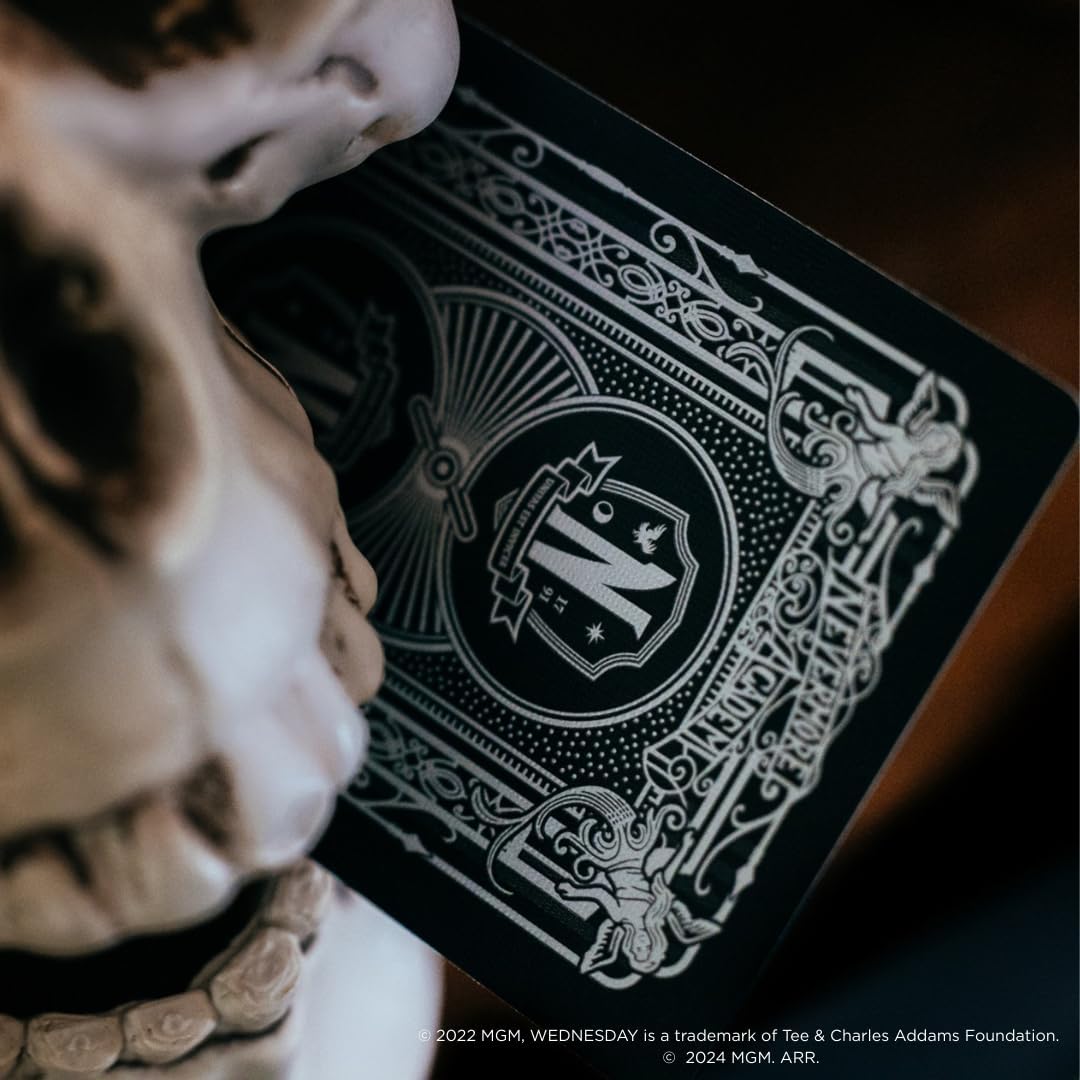 Bicycle Wednesday Addams Playing Cards, 1 Deck