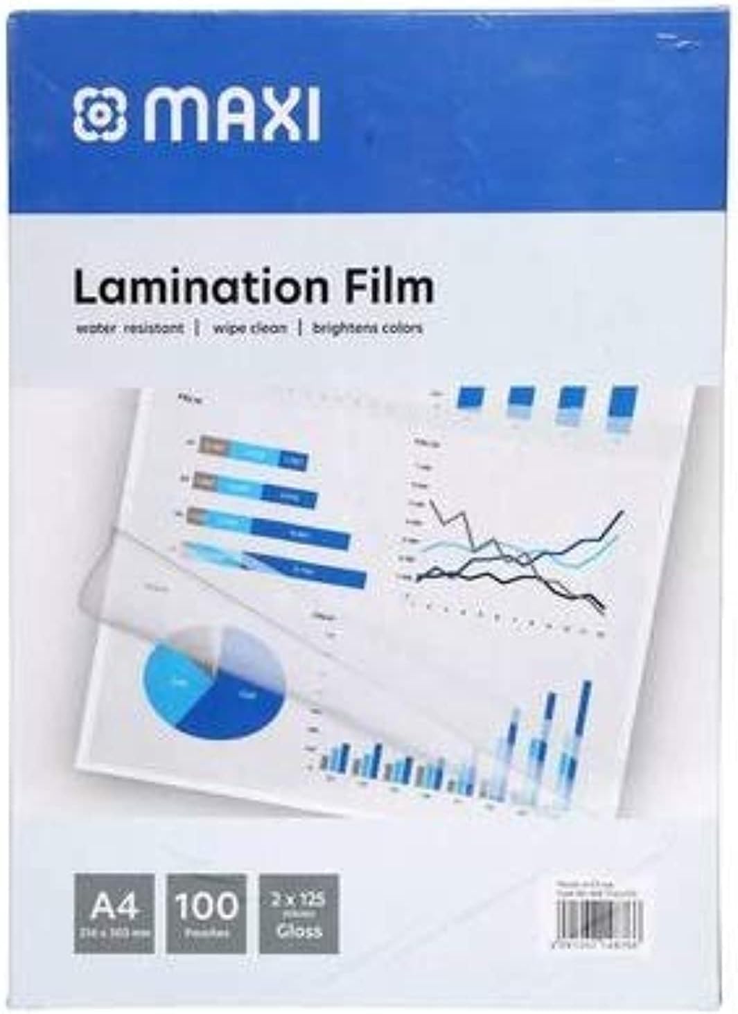 Maxi laminating film (a4,216x303mm) 100 pieces Buy Online at Best