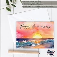 Vista 8 de Wright Home & Gift Seeds of Life - Tarjetas de felicitación de feliz aniversario para esposo/esposa, juego de 2 unidades + 2 sobres (5 x 7)