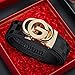 VANNANBA Mens Ratchet Belts Genuine Leather Belt Designer Belts Business Casual Fashion Dress Automatic Buckle with Gift Box