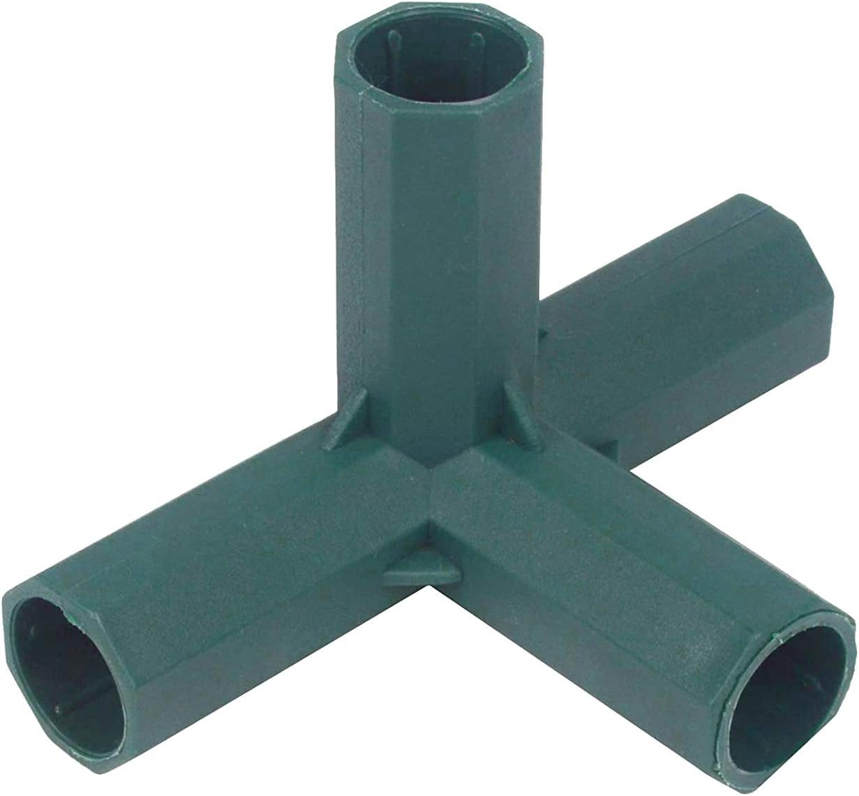 10Pcs 4 Way 16mm Elbow PVC Pipe Fitting Build Heavy Duty Greenhouse Frame Furniture Connectors Tent Connection