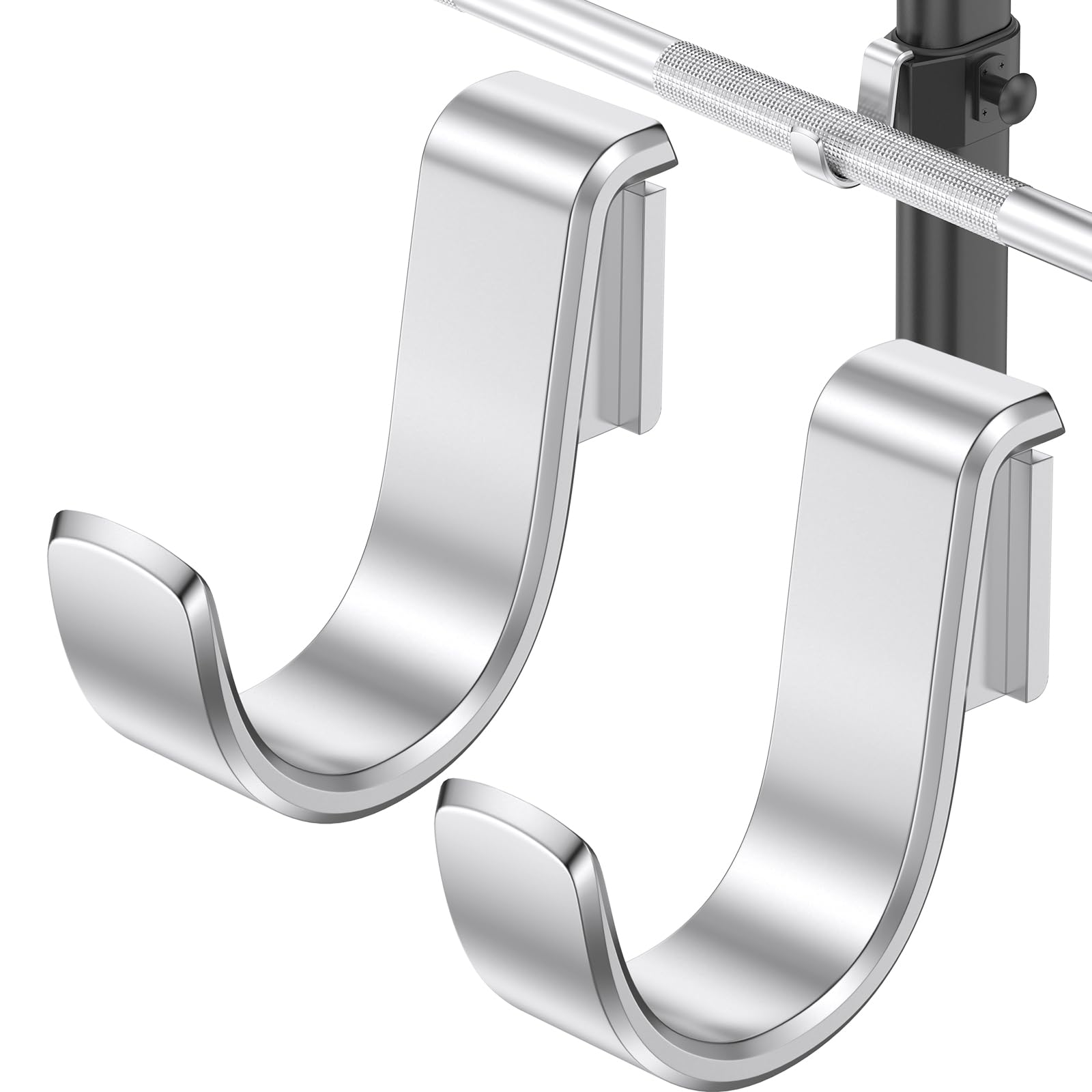 Amazon | 調節可能なバーベルフックでスピーディアンス、バー用