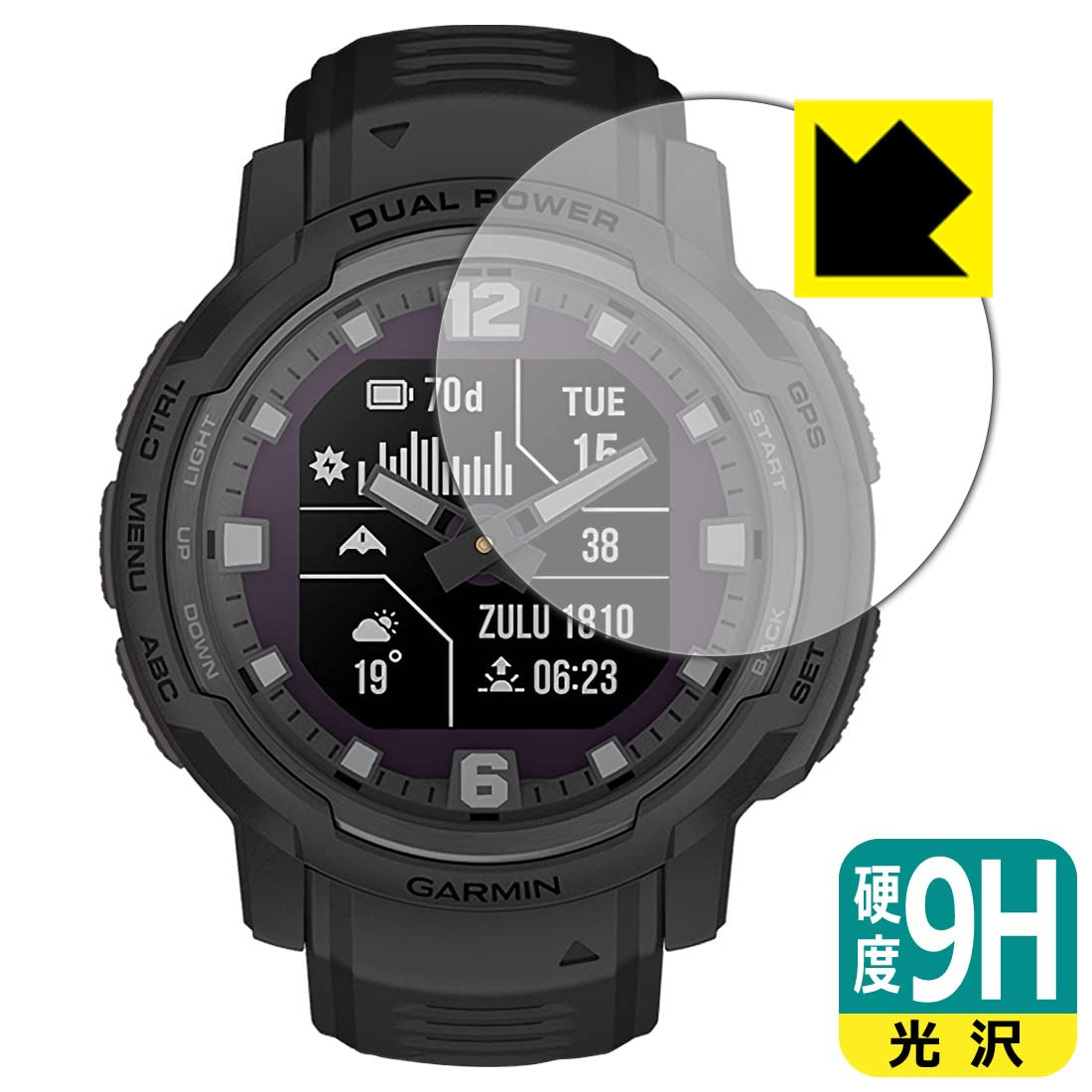 GARMIN instinct crossover【9Hガラスフィルム】 Amazon.co.jp: PDA工房 GARMIN Instinct Crossover/Instinct