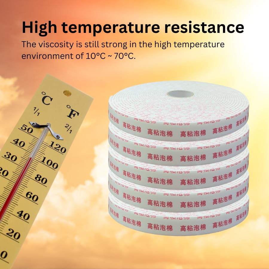 SANKA Ruban Adhésif Double Face 3M Très Résistant En Mousse Imperméable Pour Bandes Lumineuses LED, Décoration De Voiture, Décoration D'intérieur Et De Bureau (gris, 2,5 Cm X 5,6 M