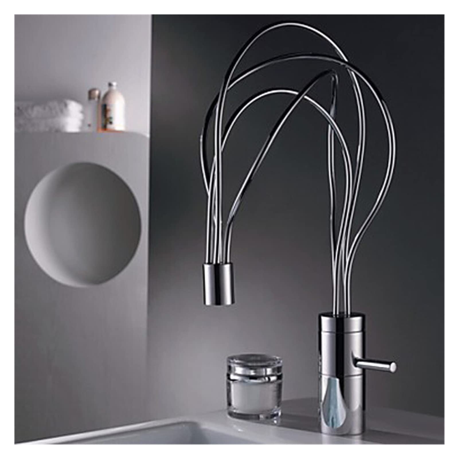 Mitigeur de salle de bain cascade pour un espace bien-être moderne