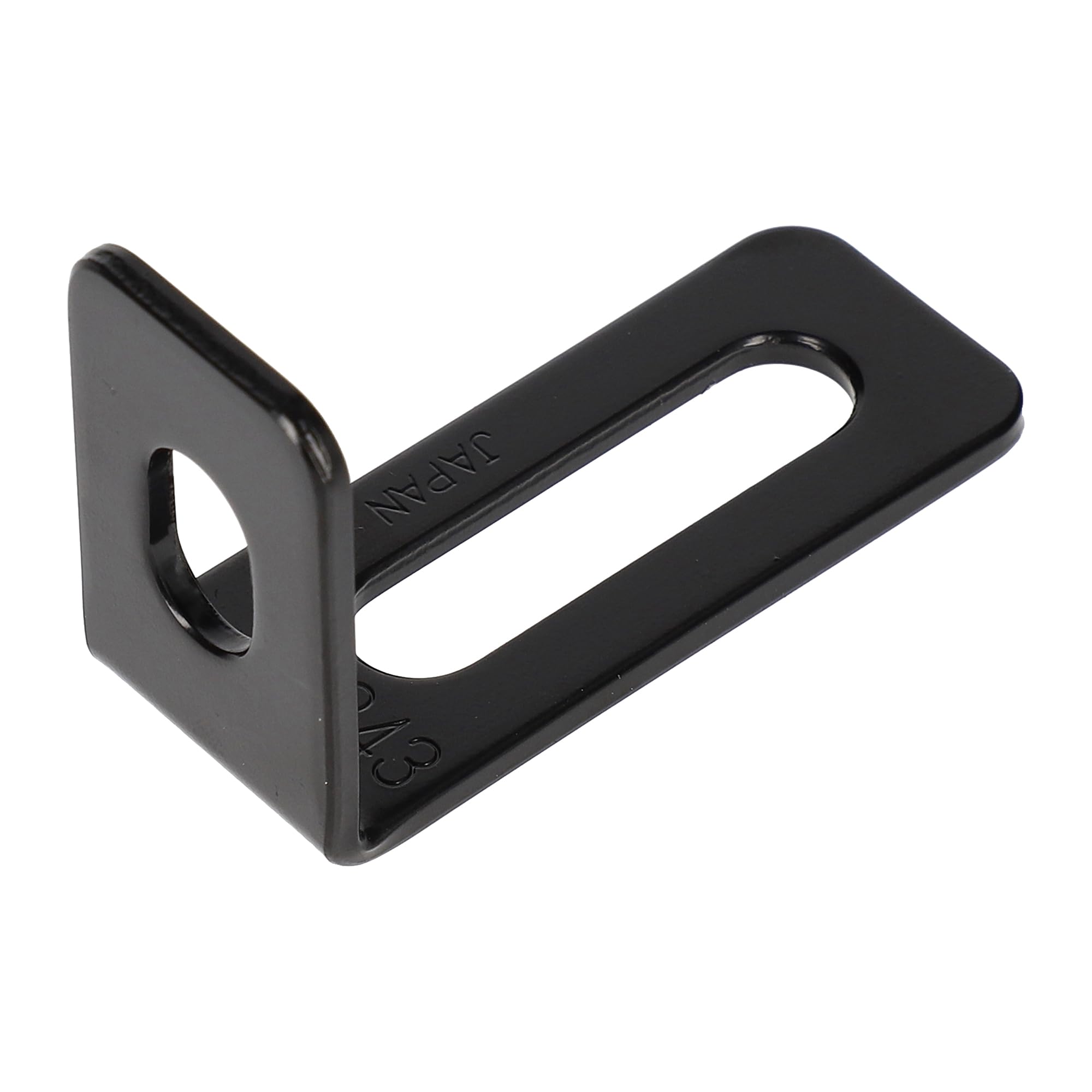Amazon | エーモン(amon) 取付金具(L型) 黒 穴径10mm 25×63×40mm