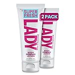 Body Powder Lotion and Deodorant for Women Aluminum Free Powder Cream for Privates Underboob Thighs and Skinfolds Jasmine Rose Scent Feminine Care 2 Pack 4 oz Tubes for Daily Freshness and Comfort