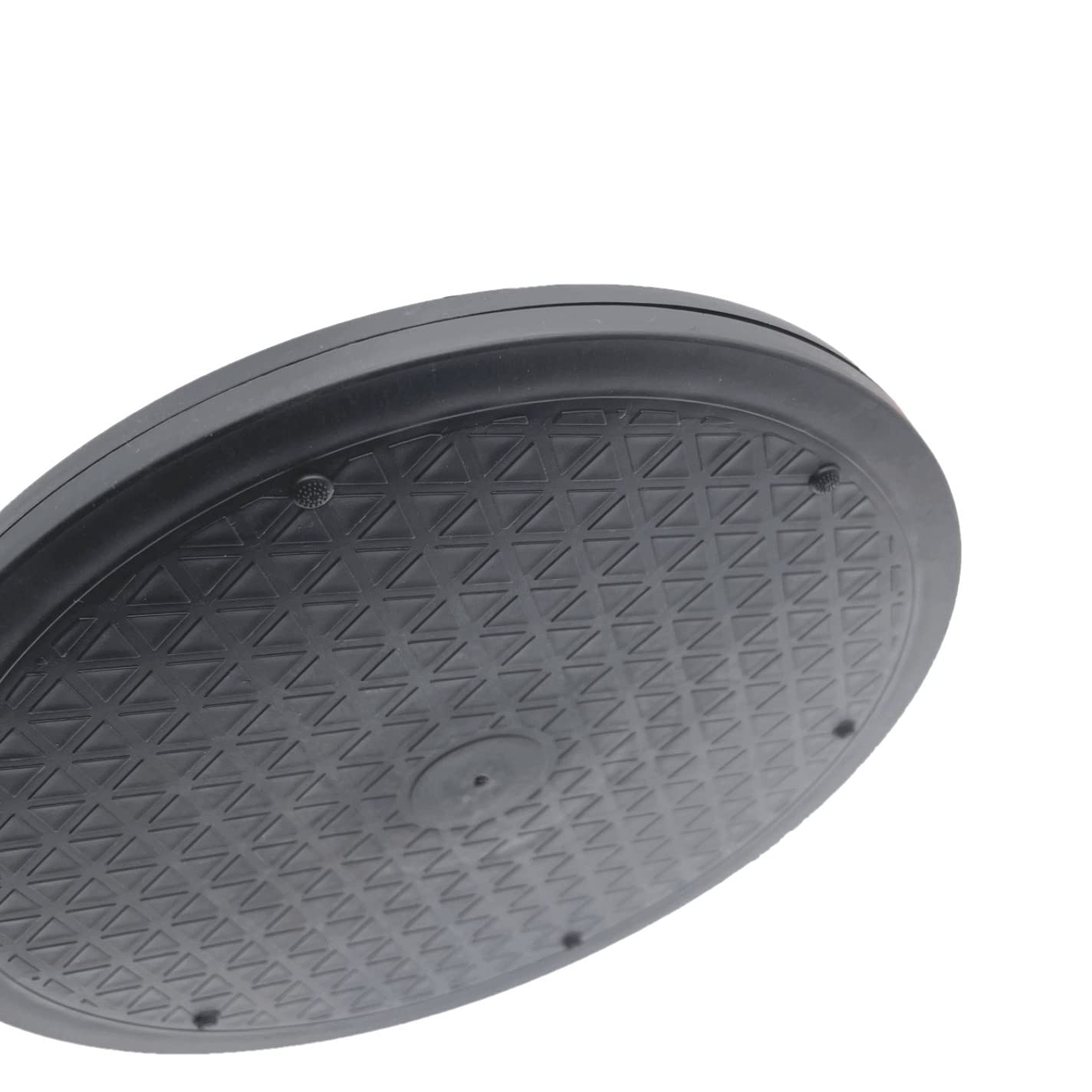 CCHAMP Plateau tournant Lazy Susan de 25 cm, plateforme rotative à 360 degrés, base pivotante polyvalente, plateau tournant pour TV, support de moniteur PC, plantes bonsaï