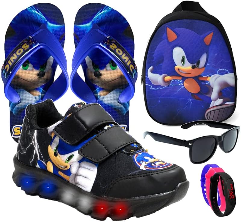 Tenis De Led Masculino Calce Facil Infantil Meninos Estilo Original + Mochila Chinelo e Brindes em oferta na Shopee Tenis De Led Masculino Calce Facil Infantil Meninos Estilo Original + Mochila Chinelo e Brindes em oferta na Shopee
