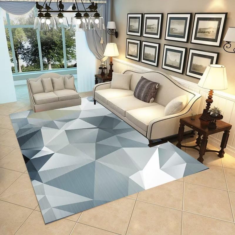 Tapis chambre enfant fille garçon moderne et lavable 80x160cm
