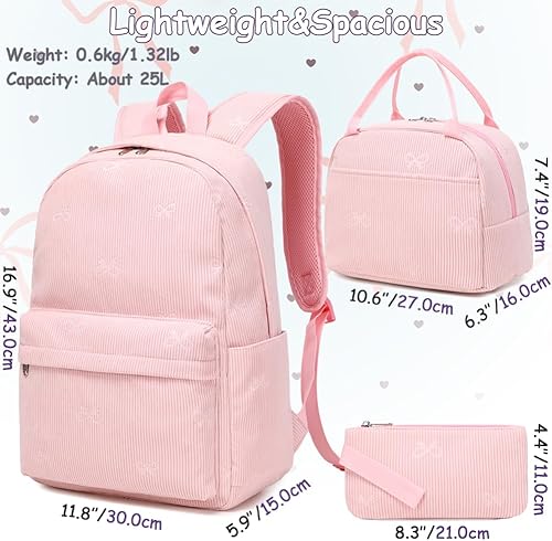 Miniatura 2 de Meisohua Mochila escolar para adolescentes, niñas, niños, mochila para escuela primaria, bolsa de libros para niños, mochila para el almuerzo