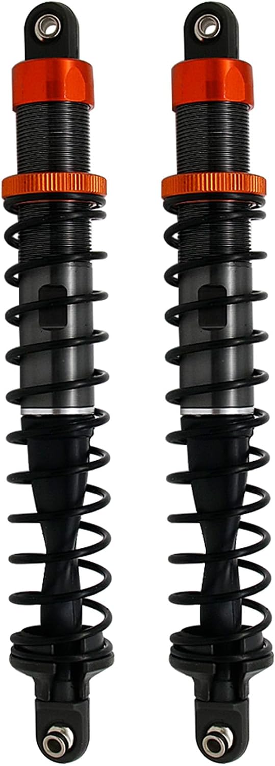 FLMLF Front Shock 6mm Kit For 1/5 HPI BAJA ROVAN KM 5B Rc Car Parts (Orange)