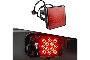 1 PC Trailer Hitch Light with 15 LEDs - Car Brake Light...