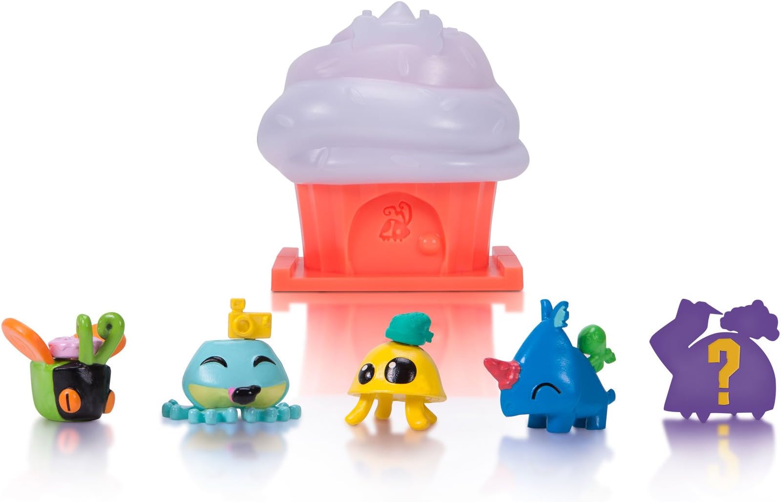 Animal Jam 5 Figure Pack (Adopt a Pet) (Series 3) (Cupcake Style 1)