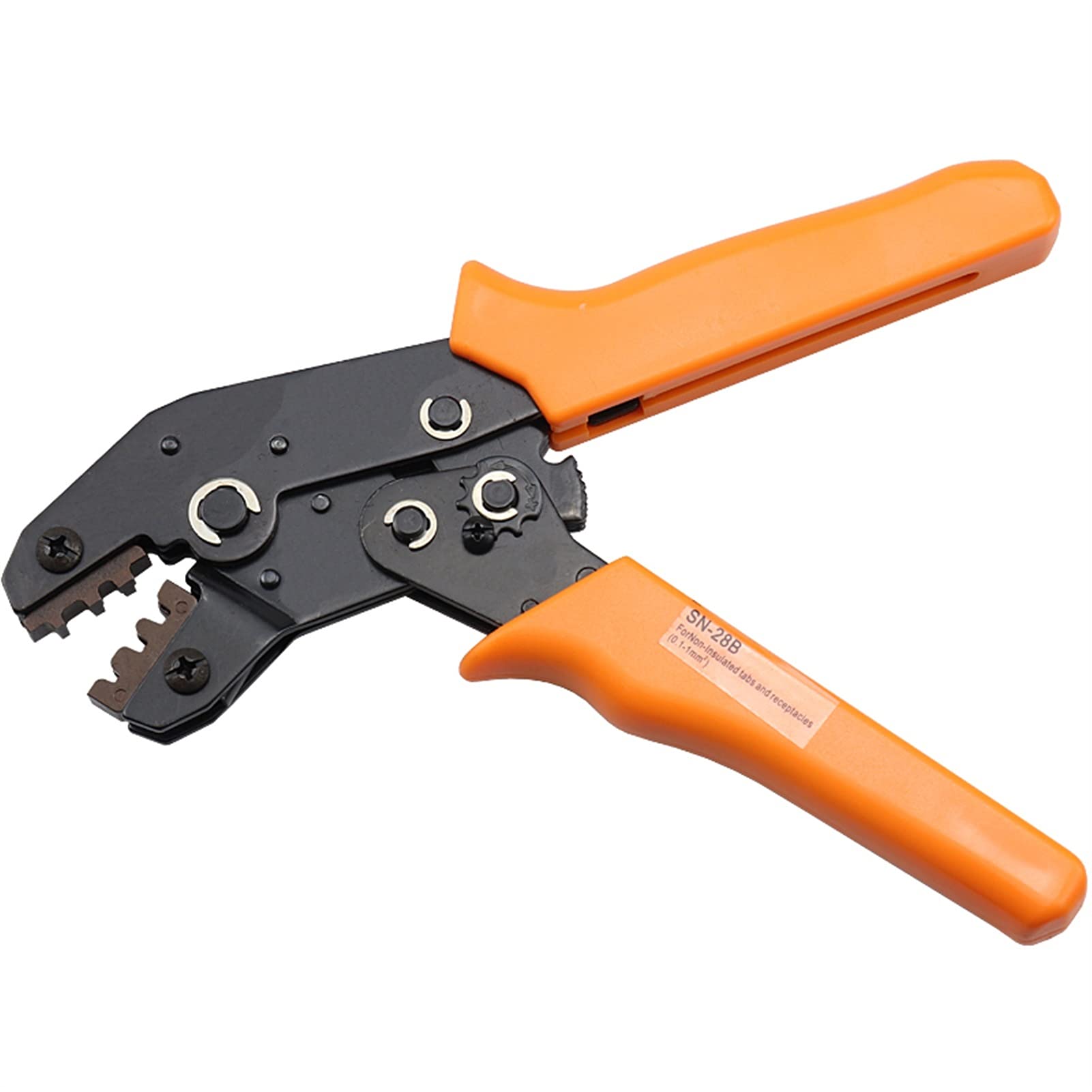 Conjunto De Alicates Engarzados SN-28B 1550 Kit De PCS For 2.54/2.8/3.0/3.96/4.8 Terminal De Resorte Terminal Terminal Herramientas Eléctricas 0.1-1.5 (MM2) para Bricolaje y reparación de cabl