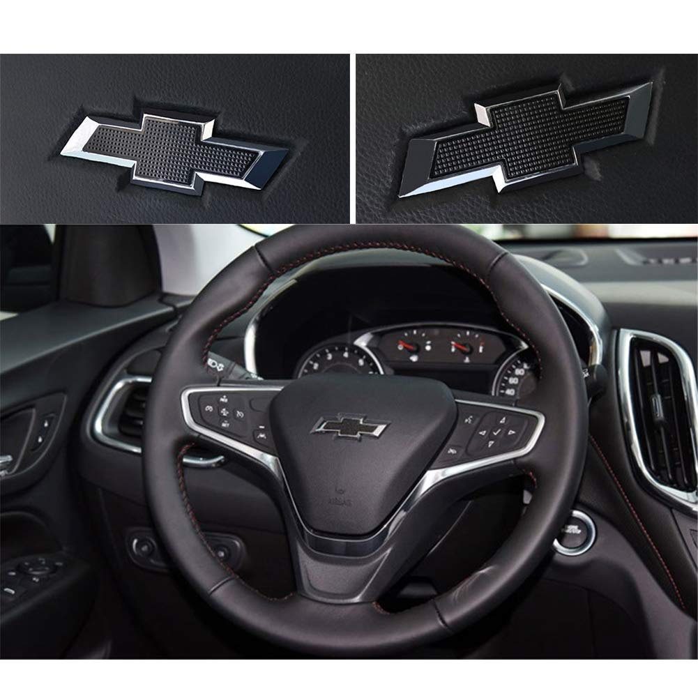 Buy GEERUI Compatible Steering Wheel Bowtie Emblems for Chevrolet Equinox Malibu Cruze Volt