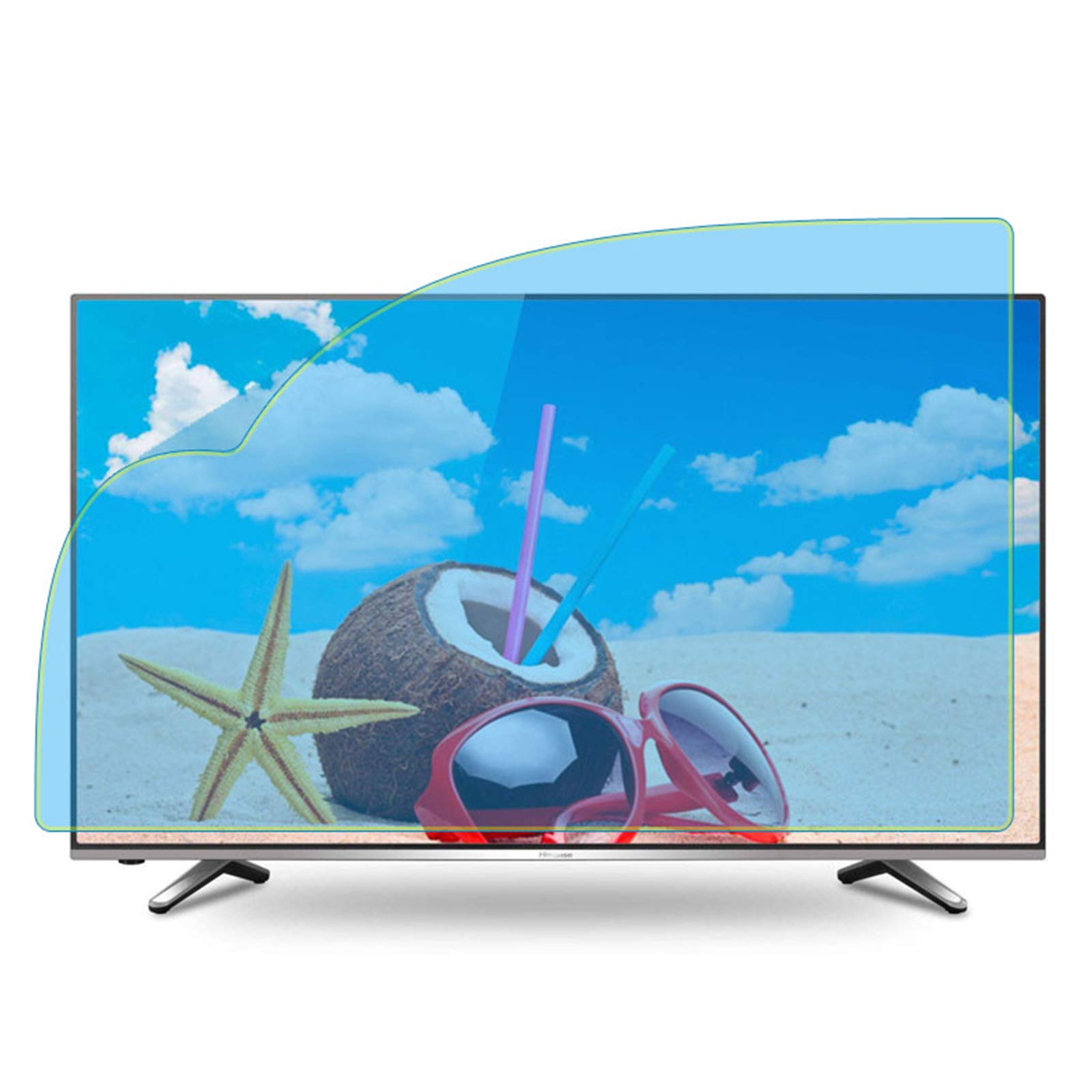 Protège-écran TV anti-lumière bleue pour préserver les yeux