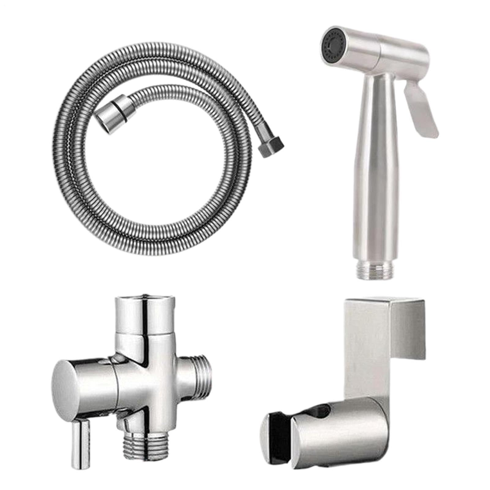 Spruzzatore Per WC Doccetta a Mano Rubinetto Igienico Lavaggio Femminile | Doccetta Bidet Tubo Lavaggio Donna Lavaggio Femminile, Lavaggio Infantile, Bagno Per Animali Domestici, Donne