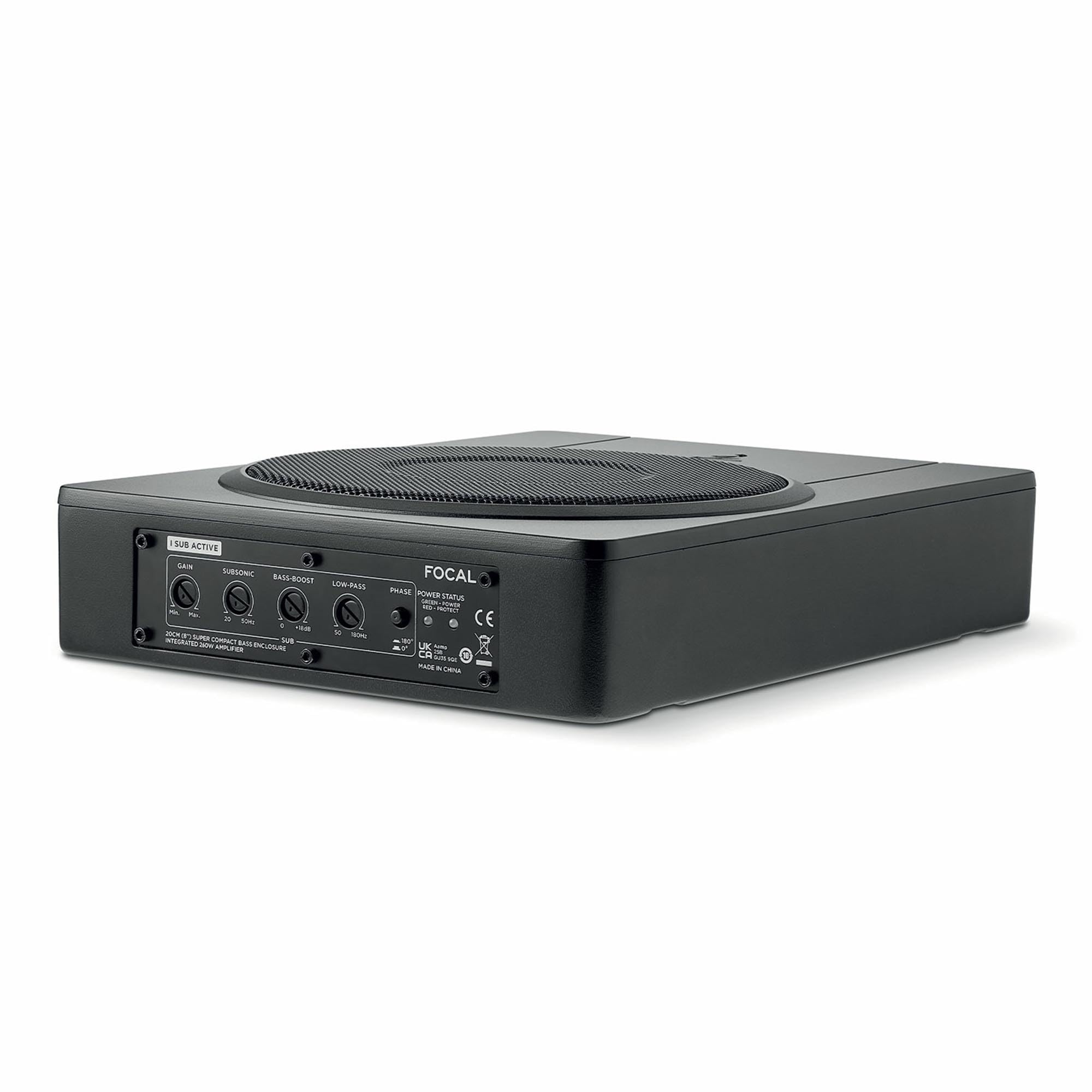 Focal ISUB-Active Subwoofer Amplificato da Sottosedile