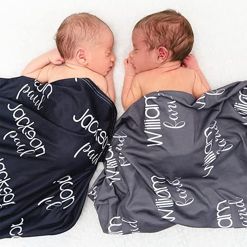 Vista 34 de Manta personalizada para bebé con nombre, regalo personalizado para hija, niños, niñas, niños, ideal para cumpleaños, Navidad, Acción de Gracias