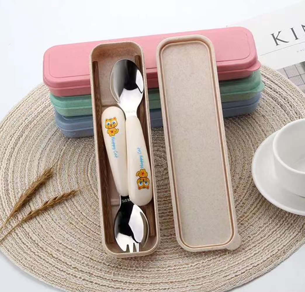 YKKJ 5 PCS Boîte à Couverts Portable,portable Pour Couverts