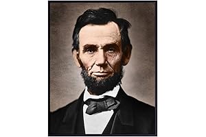 Abraham Lincoln Poster: Patriotic Icon for Home and Office