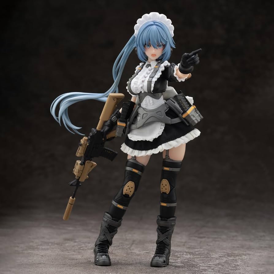 RA-02 タクティカルメイド 常磐和音 1/12 アクションフィギュア Amazon.co.jp: RA-02 タクティカルメイド 常磐和音 1/12 完成品