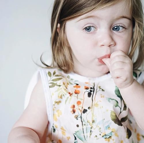Miniatura 6 de BapronBaby FloralNature Bapron - No Neck Tie Safer Bib - Baby & Toddler - Soft Waterproof - PVC, BPA & Phthalate Free - 6m+