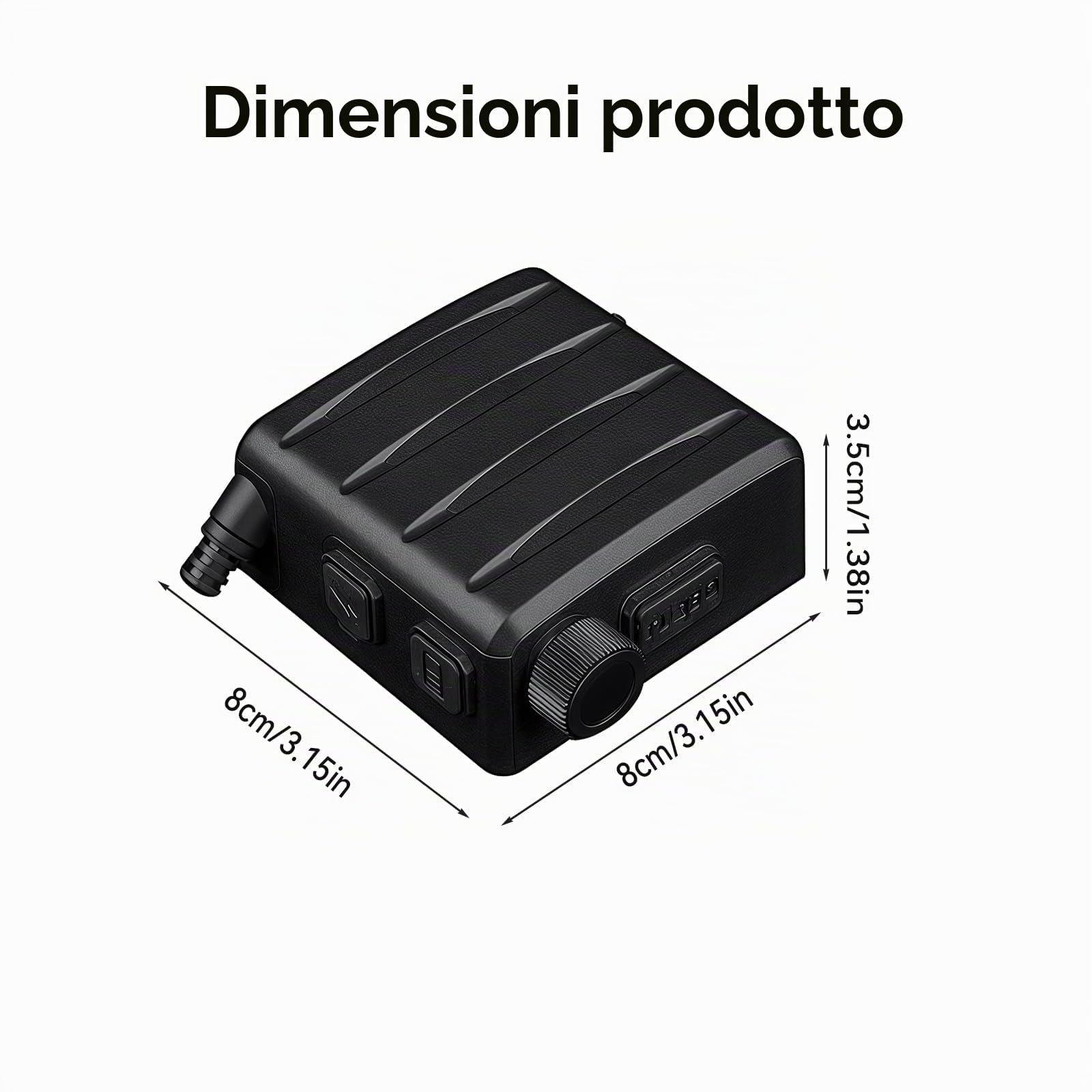 Kit di occhiali anti-appannamento, antiappannamento, per occhiali con manopola regolabile, pulsante turbo, toppa con velcro, chiusura magnetica, 7 ore di durata per softair, tattico