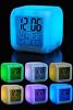 Mobee 7 Color Changing Childrens Room Digital Cube Alarm Clock with Alarm