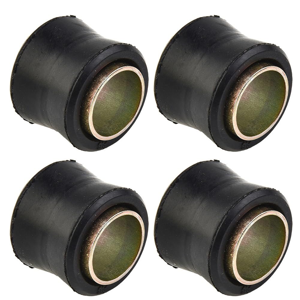Boccole ammortizzatori posteriori per moto, 14 mm, montaggio normale, per scooter elettrico e bici, colore nero (4 pezzi)