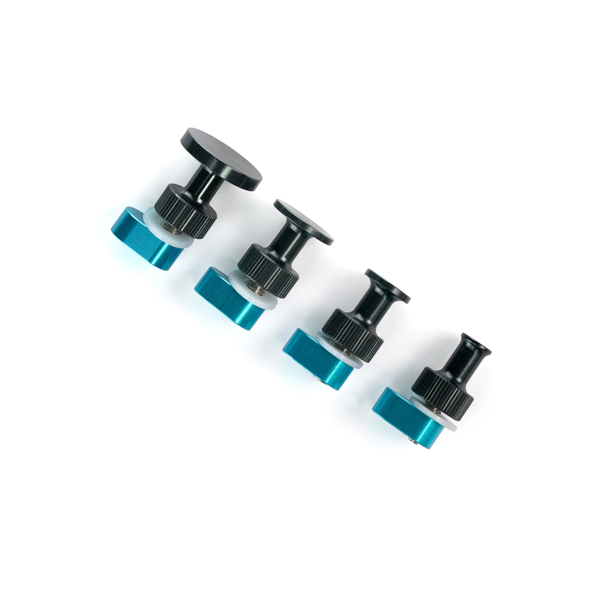 Fungo - Adattatore adesivo 4 pezzi 10-15-20-25 mm per rimuovere ammaccature PDR Tools