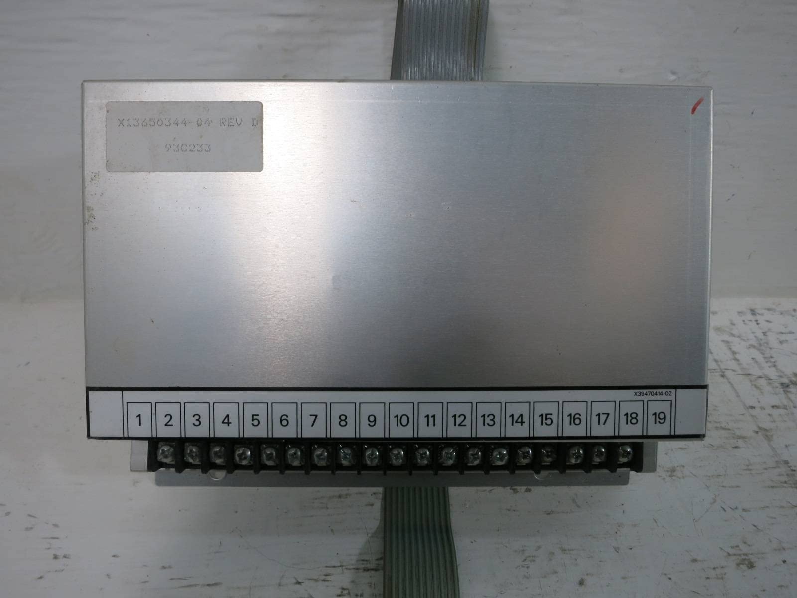 Trane X13650344-04 Rev. D Chiller Relay Output Module PLC: Amazon 
