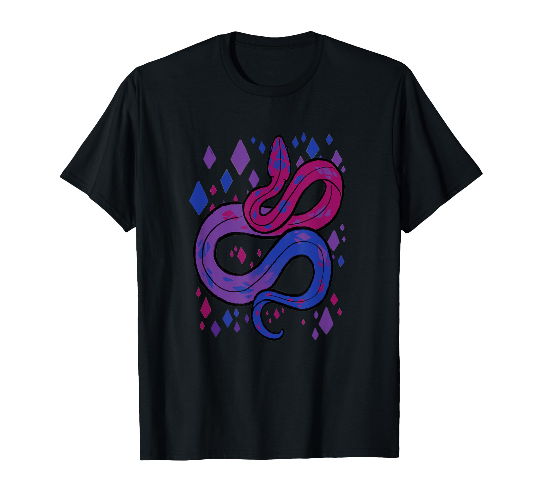 Bisexual Pride Flag Snake T-Shirt