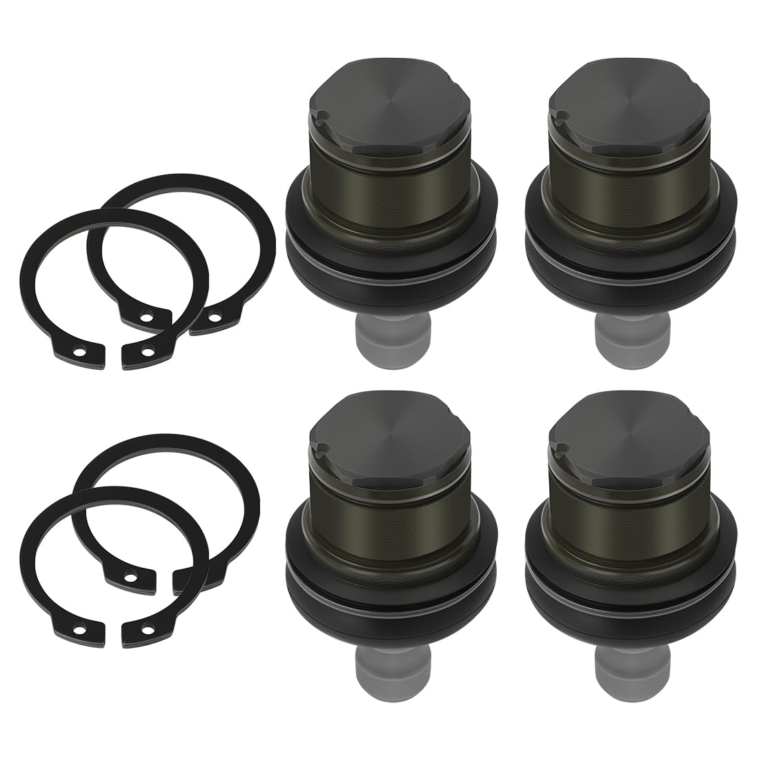 Giunto sferico superiore e inferiore, adatti per Arctic Cat 250 300 350 366 375 400 425 450 500 550 570 650 700 1000 Wildcat 0405483 Set di 4