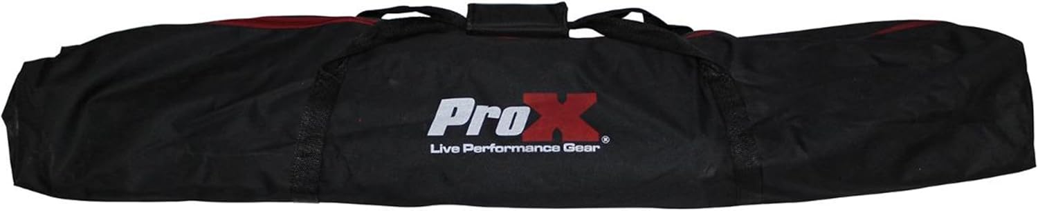 ProX Cases Prox T-SS28P White Heavy-Duty All Metal Speaker Tripod Stand Set of 2, 4-7 ft. (44"-84") Cloud Series