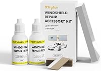 Vista 1 de Automotive Windshield Crack Repair Kit, Car Window Repairs Fluid Glass Repair Kit, Windshield Repair Resin Quick Fix for Chips, Cracks, Star-Shaped