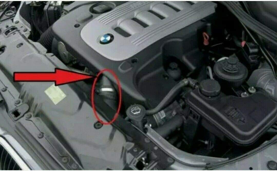 Tubo turbo tubo aria di sovralimentazione compatibile con B M W Serie 5 E60 berlina 520d 525d 530d 535d xd SOPRA