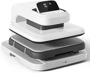 HTVRONT Auto Heat Press 2 - 15x15 Inch Heat Press Machine for T-Shirts and Sublimation