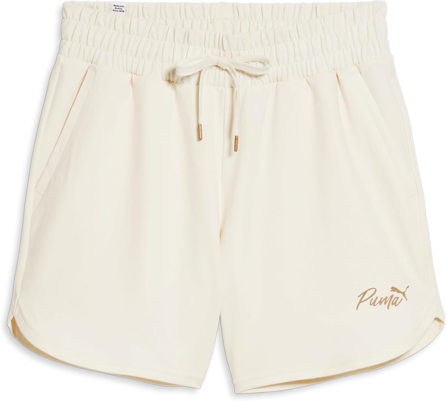 PUMA Womens Live in 5 Inch Shorts Casual Bottoms Casual - Beige