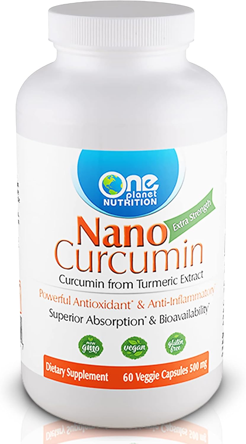 One Nutrition Nano Curcumin 500 mg, Turmeric