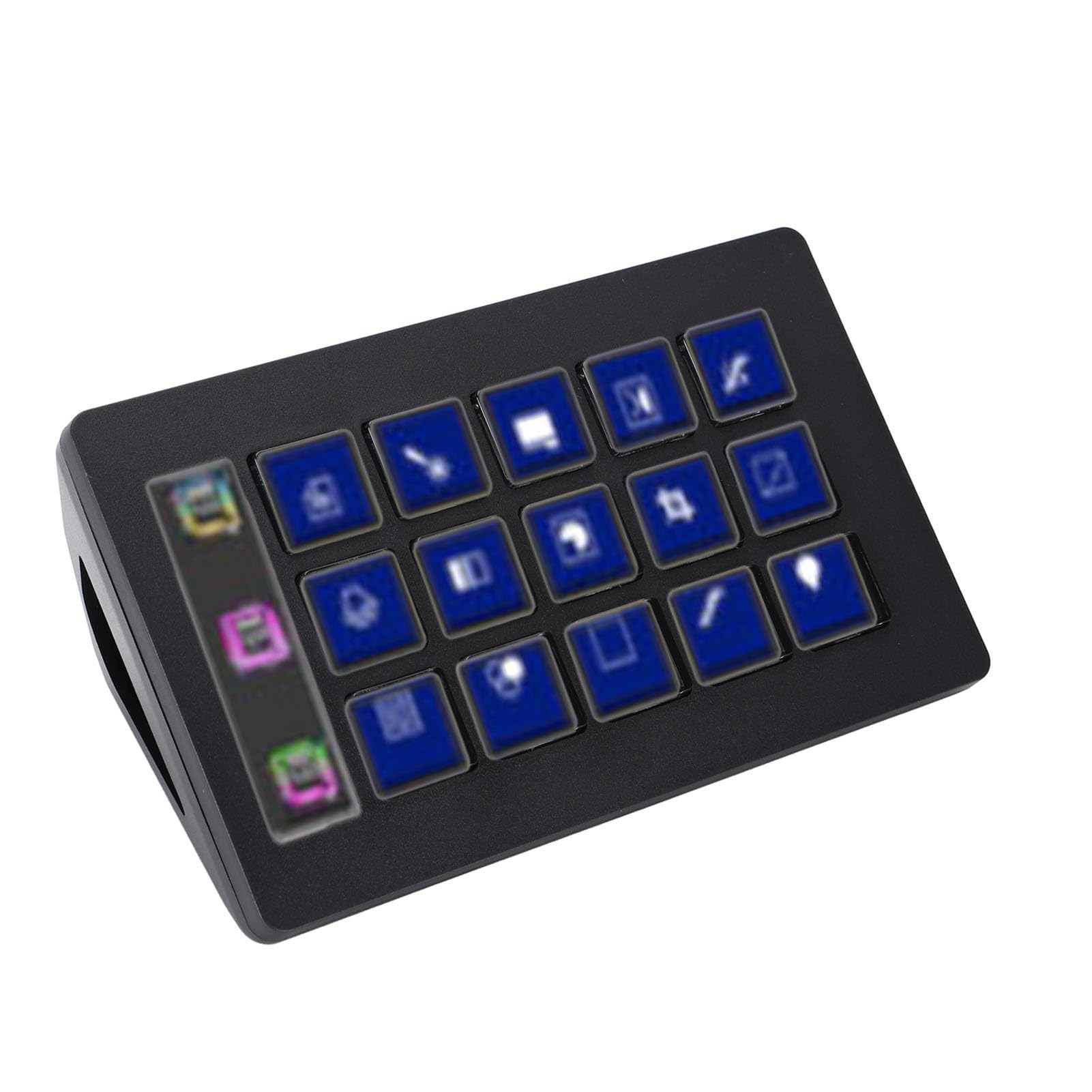 Controlador Stream Deck Studio, Teclado Macro Visual de 15 Teclas, Teclado Personalizado LCD de Operación con una Tecla para OBS Twitch Youtube