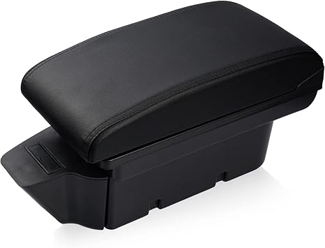 T TGBROS Car Armrest Box for 20122020 Toyota 86/Gt86/Subaru BRZ/Scion FR-S Accessories Storage Center Console Double Layer Armrest Organizer Box All Black