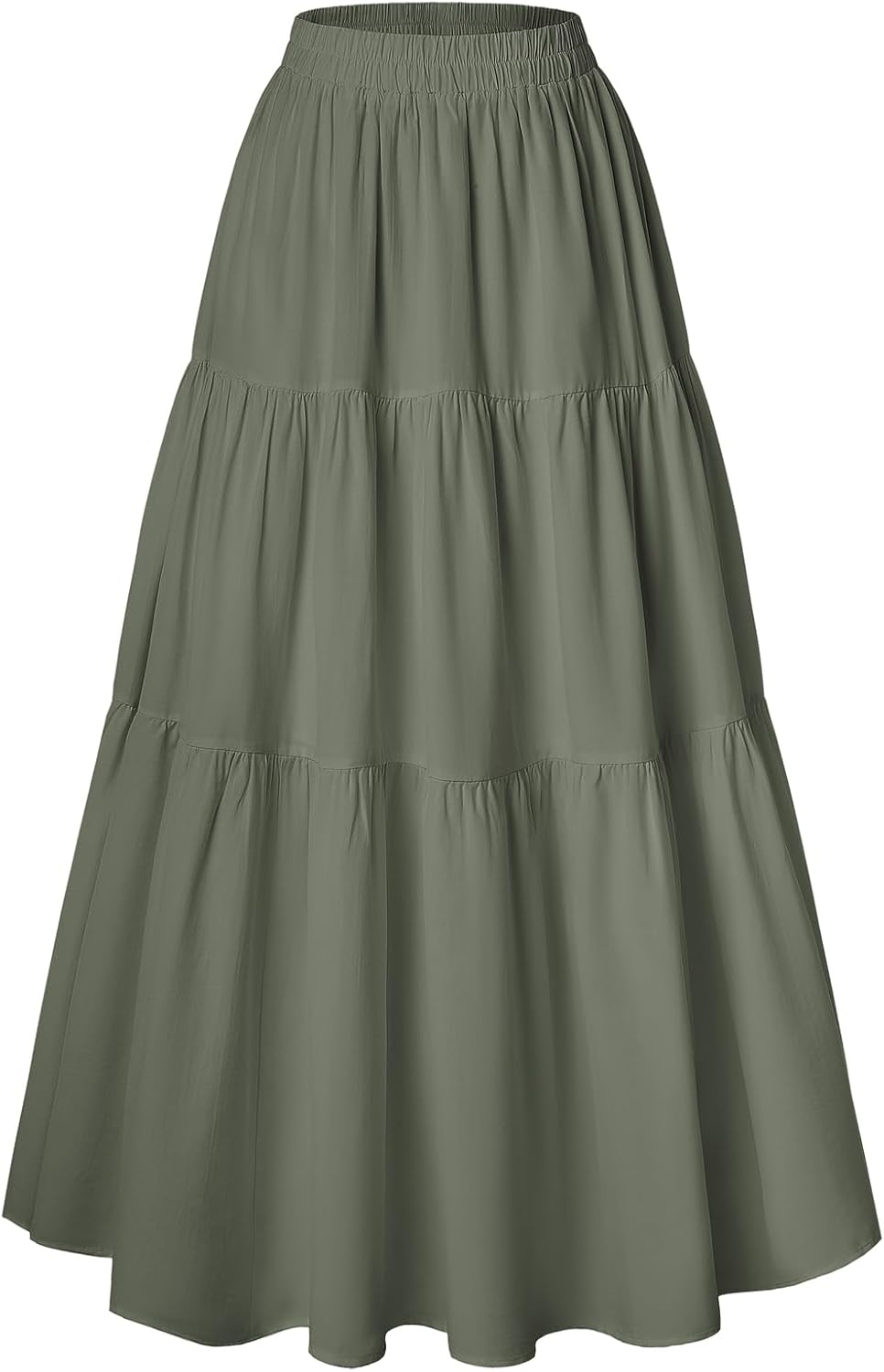 Scarlet Darkness Maxi Long Skirts for Women Summer Flowy Renaissance Skirt with Pockets