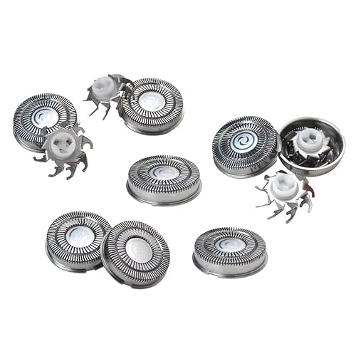 Miniatura 8 de Paquete de 2 cuchillas de repuesto (8 cuchillas) para afeitadora Skull Shaver Pitbull Gold PRO, repuesto para afeitadora Pitbull Platinum Pro