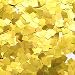 TecUnite Gold Foil Square Table Confetti Sparkle Metallic Confetti for Wedding Party Supplies, 1.76 oz