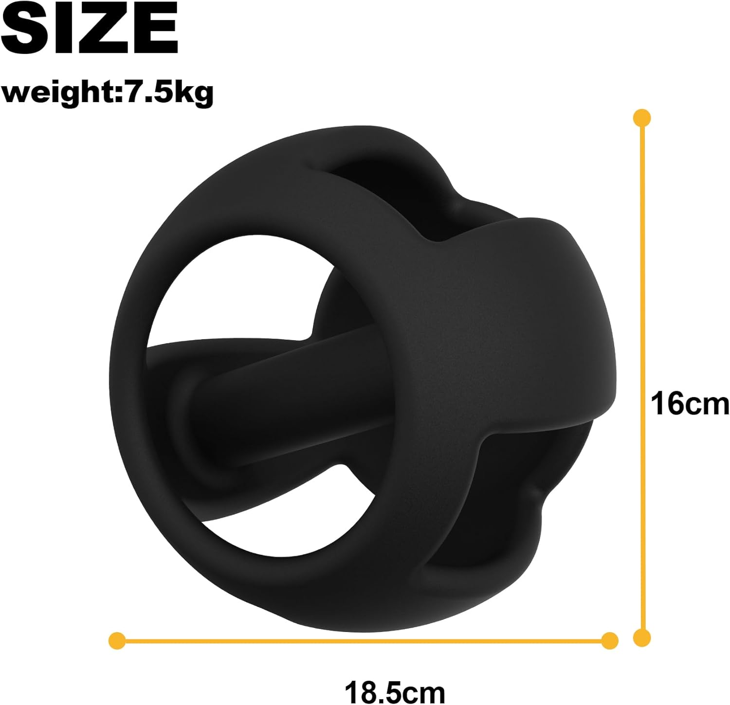 POWER GUIDANCE Spherebell Dumbbells + Kettlebell, Achieve Peak Exercise Performance while Minimizing Stress on Joints