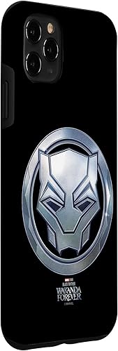 Miniatura 3 de iPhone 11 Pro Max Marvel Black Panther Wakanda Forever Silver Metallic Icon Case