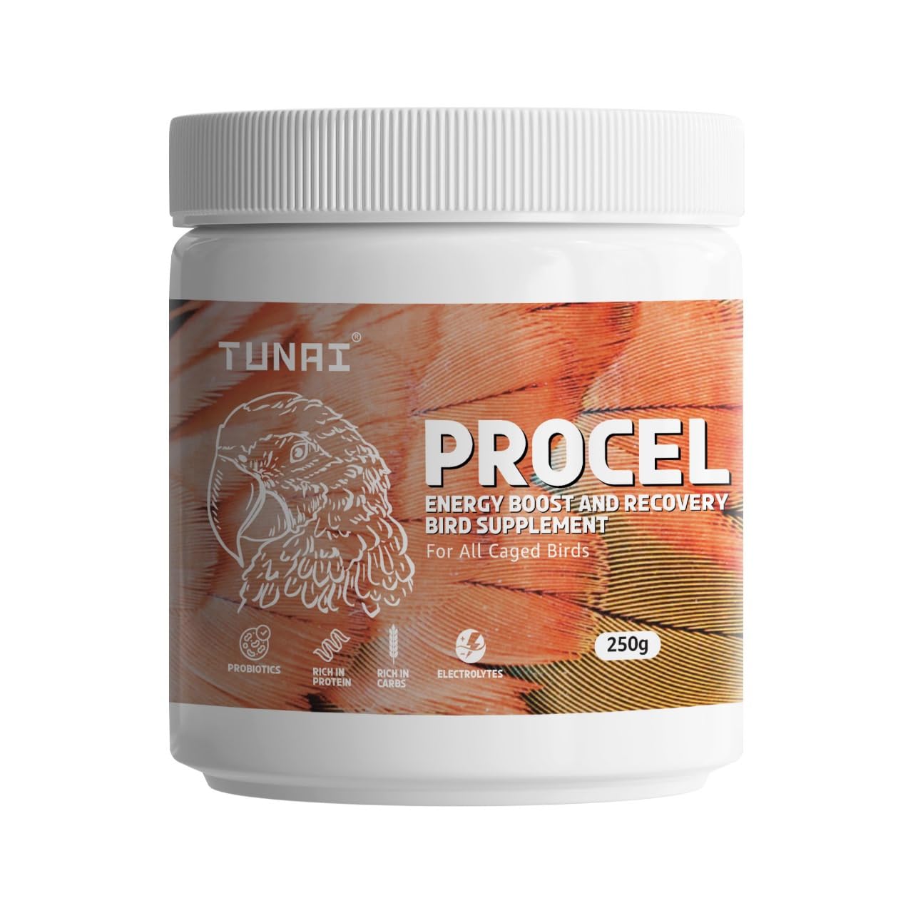 See full amazon price history chart for TUNAI PROCEL |250g| Instant Release of Electrolytes, Proteins, Calcium, Probiotics & Other Nutrients for All Caged Birds, Supports Recovery of Birds from Stress and Illness TUNAI PROCEL |250g| Instant Release of Electrolytes, Proteins, Calcium, Probiotics & Other Nutrients for All Caged Birds, Supports Recovery of Birds from Stress and Illness (B0D7CD53BP) Amazon Price History, Amazon Price Tracker
