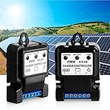 Amrka 6V 12V 10A Auto Solar Panel Charge Controller Battery Charger Regulator PWM